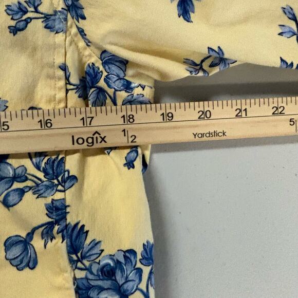 Talbots Jacket Women's Size Medium Floral Bomber Style Stretch Coat - Picture 6 of 10